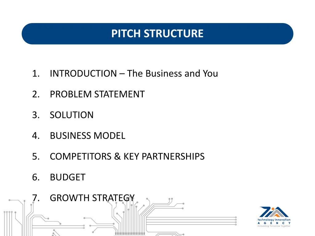 pitch structure