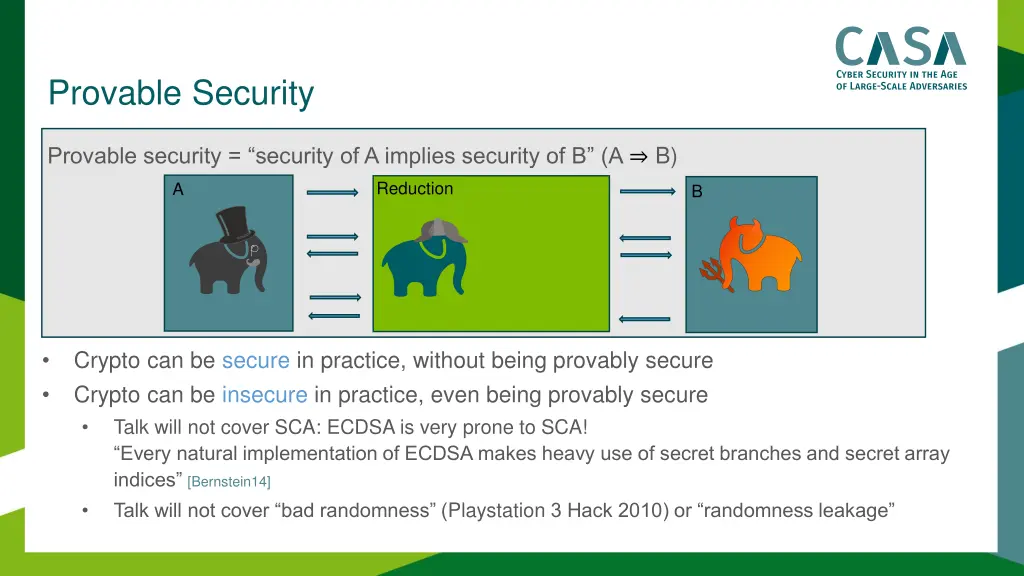 provable security