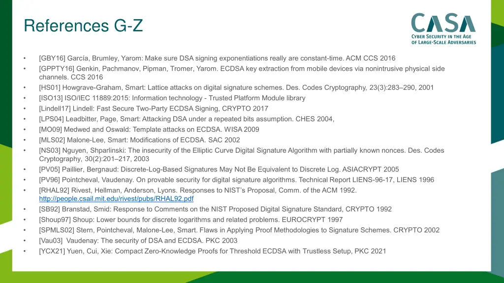 references g z