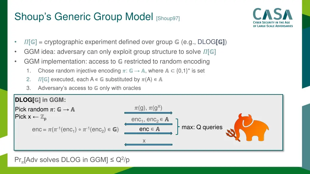 s o p s generic group model shoup97