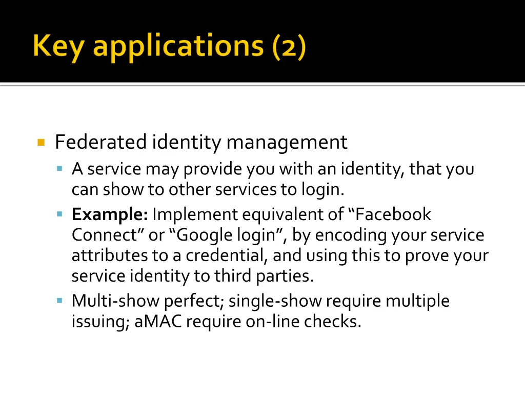 federated identity management a service