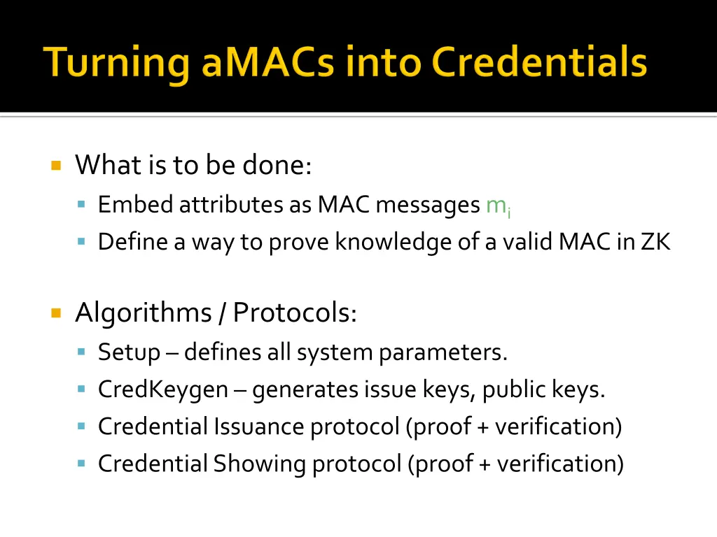 what is to be done embed attributes