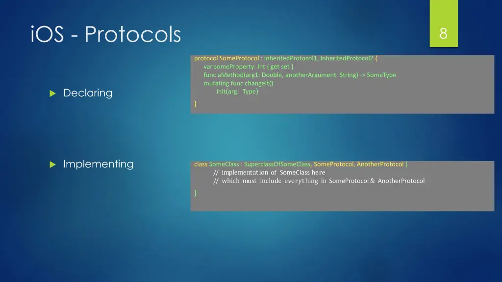 ios protocols 1