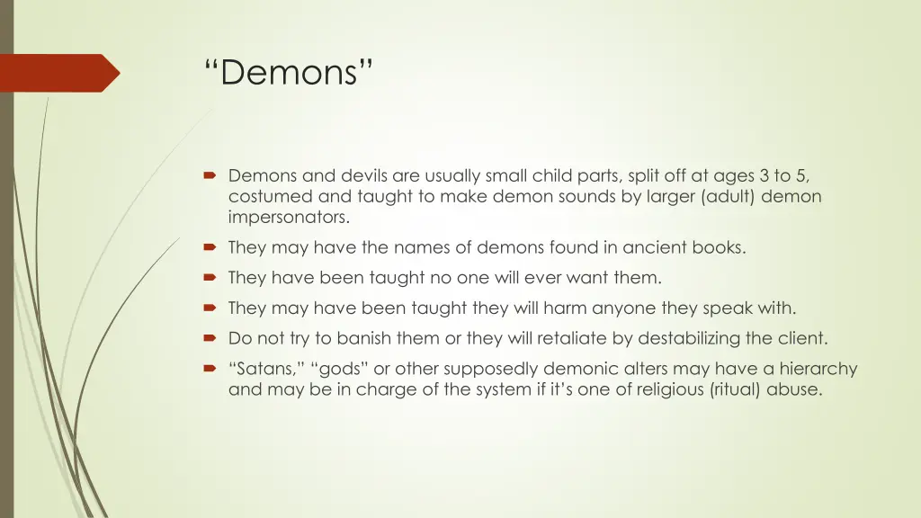 demons