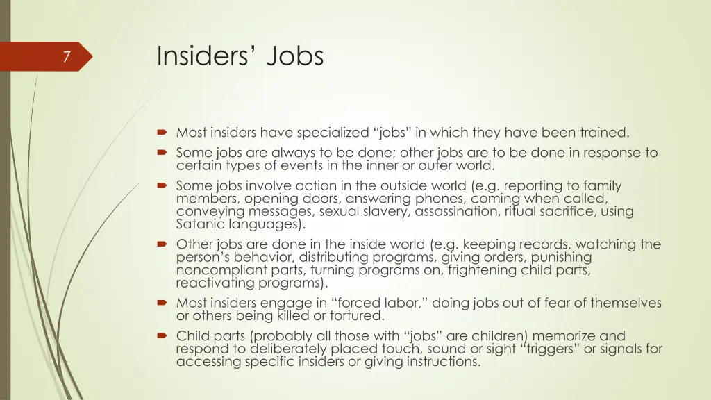 insiders jobs