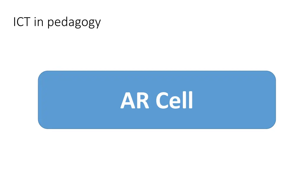 ict in pedagogy