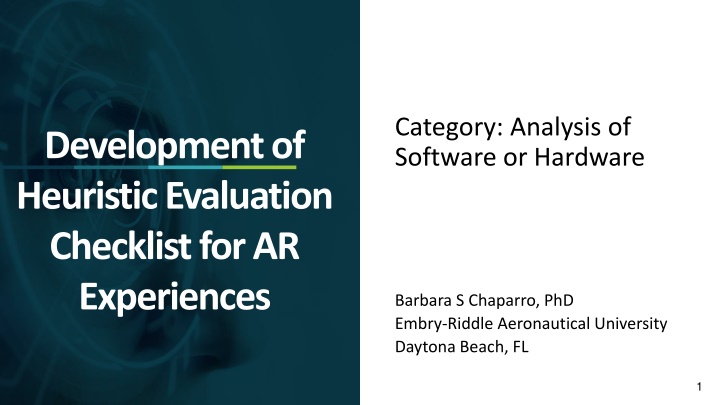 category analysis of software or hardware