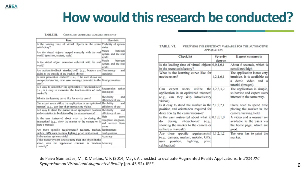 how would this research be conducted 1