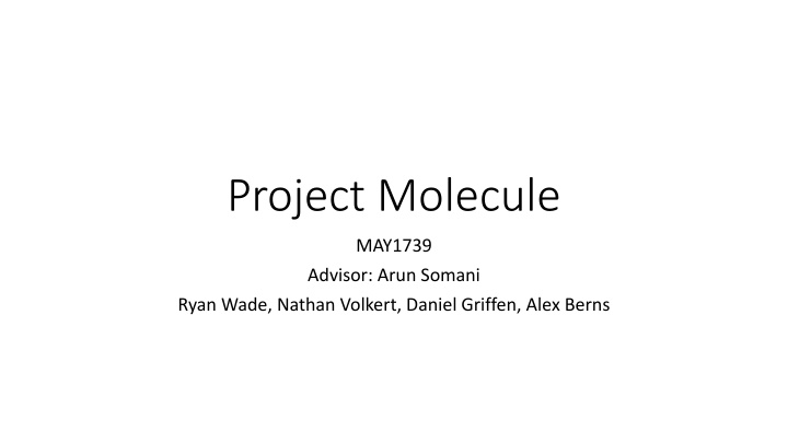 project molecule