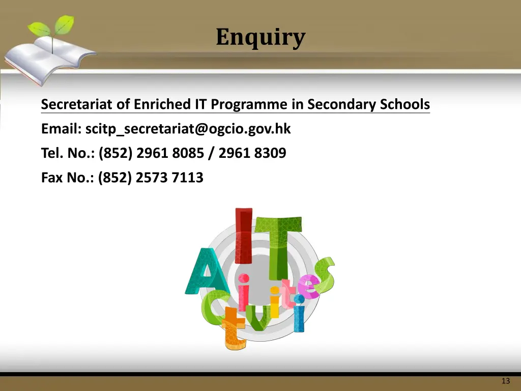 enquiry