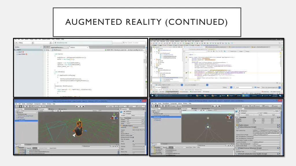 augmented reality continued