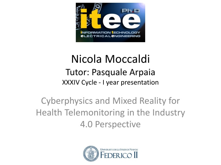 nicola moccaldi tutor pasquale arpaia xxxiv cycle