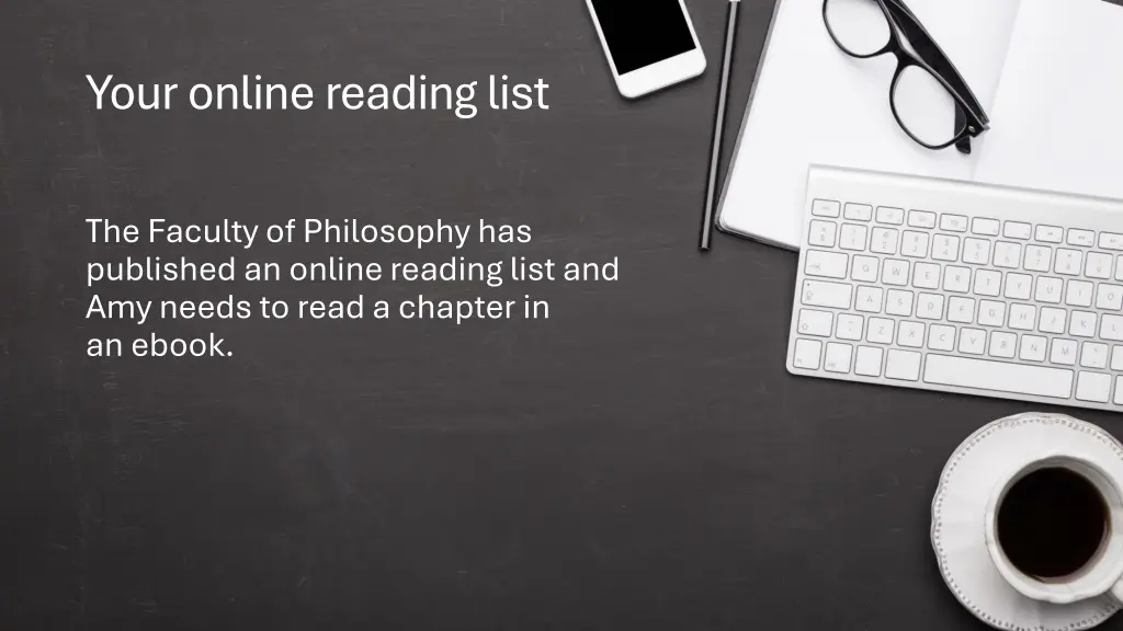 your online reading list