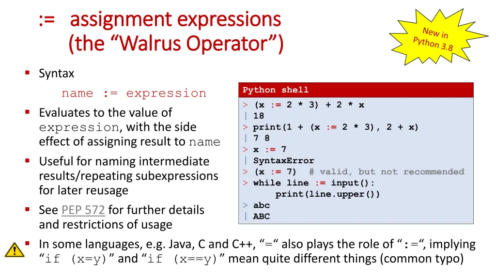 a assignment expressions ssignment expressions