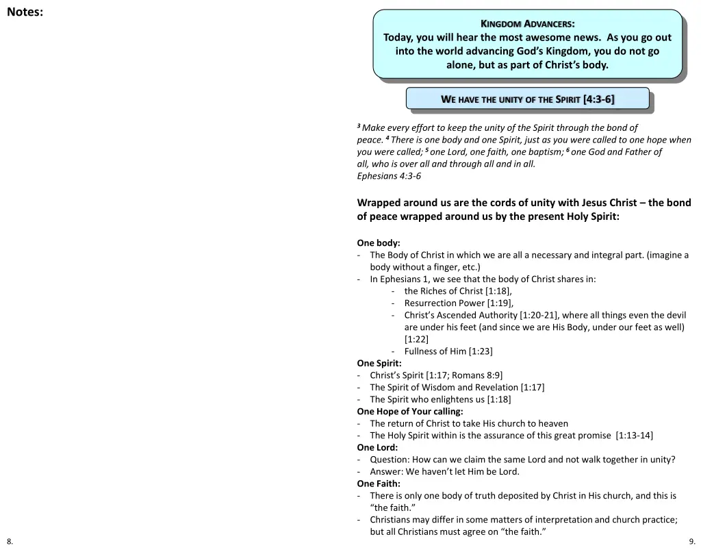notes 1