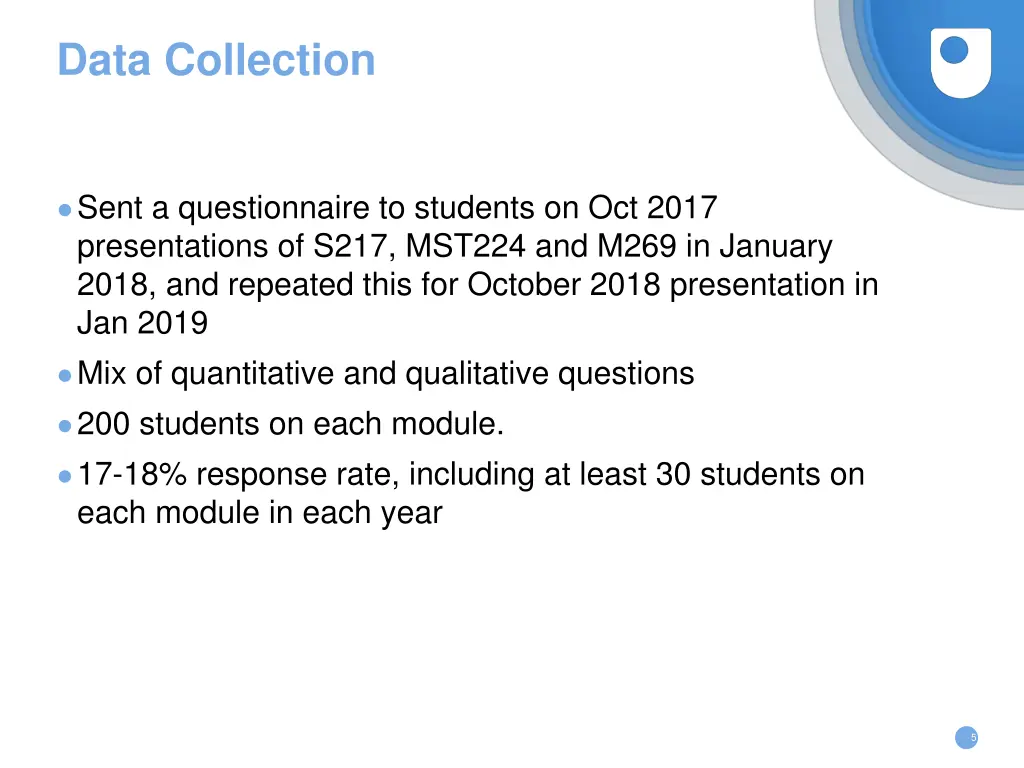 data collection