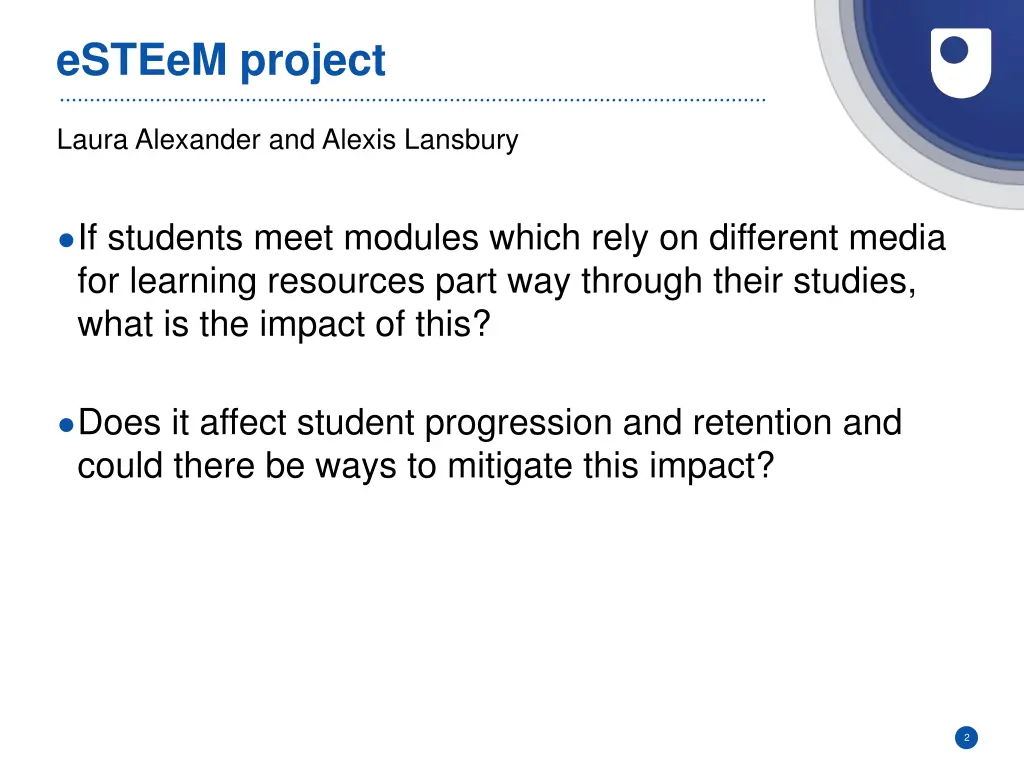 esteem project