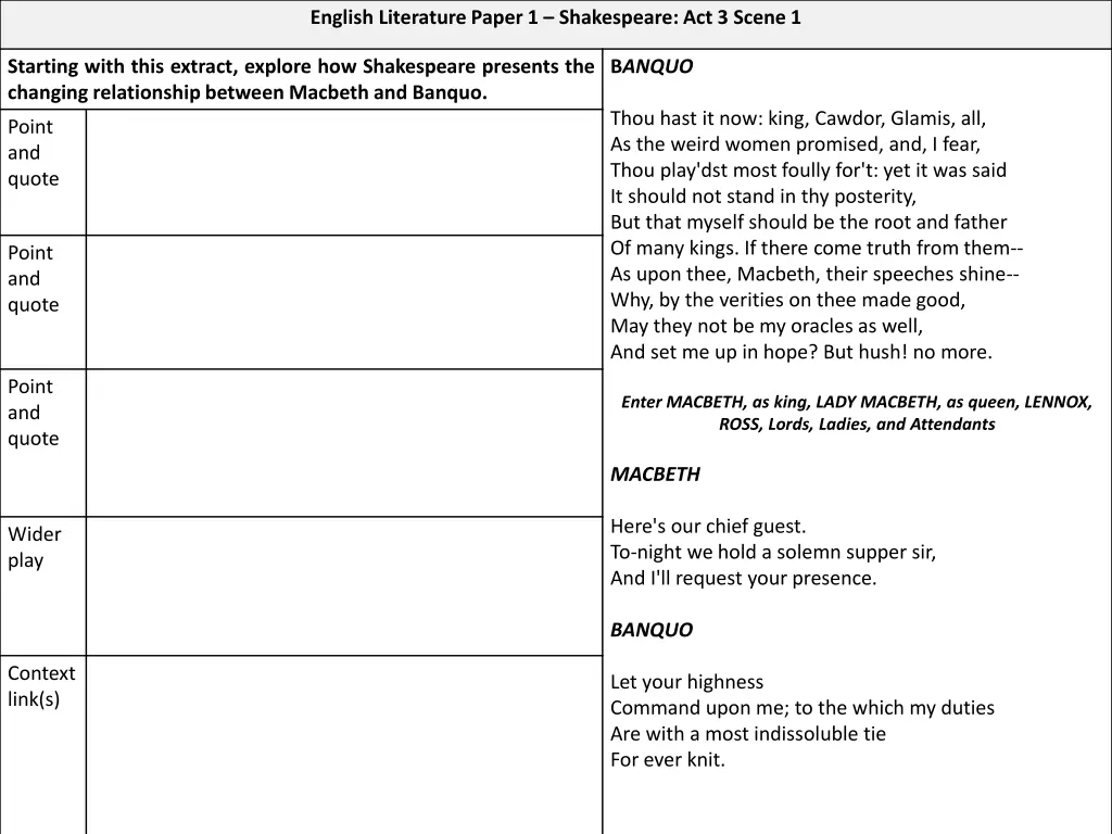 english literature paper 1 shakespeare 11