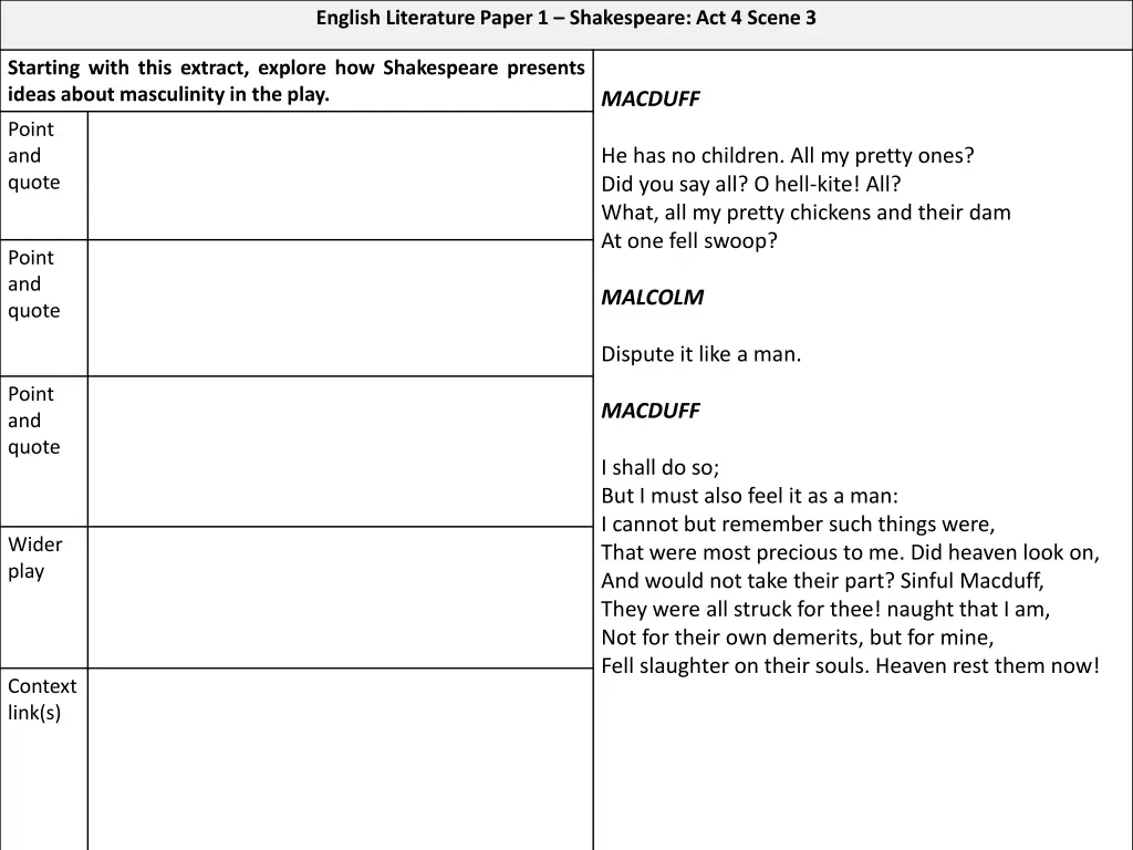 english literature paper 1 shakespeare 15