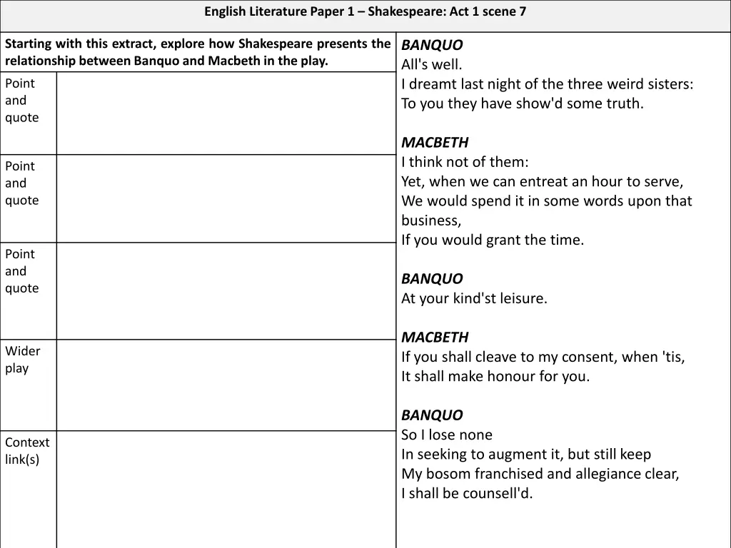 english literature paper 1 shakespeare 8