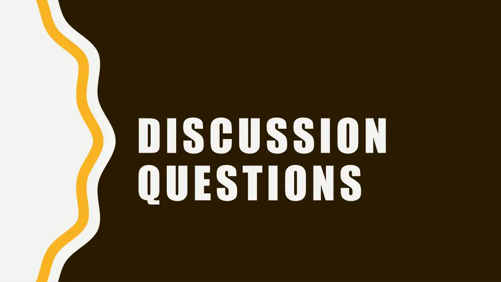 discussion questions