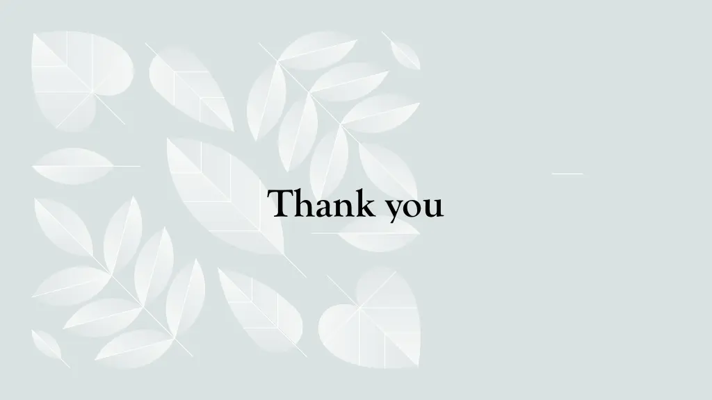 thank you