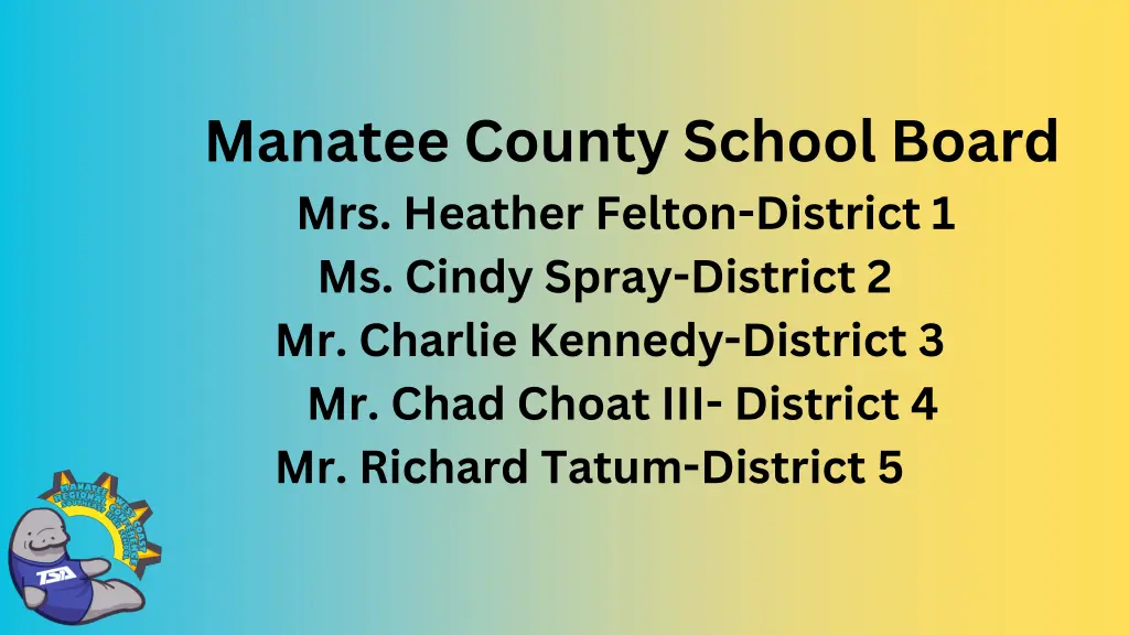 manatee county school board mrs heather felton