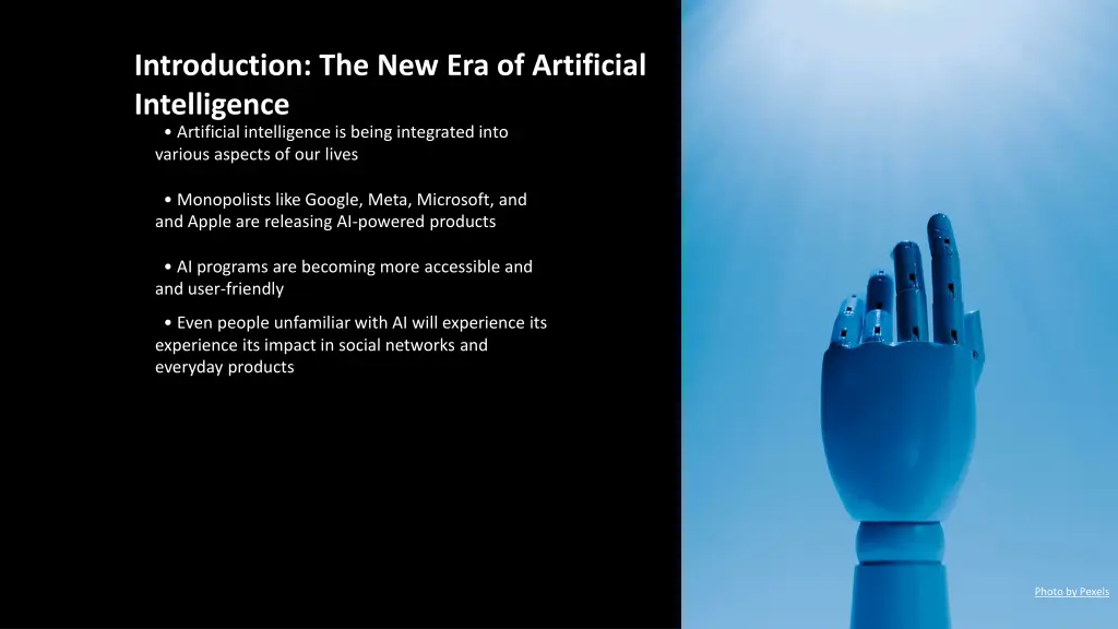 introduction the new era of artificial