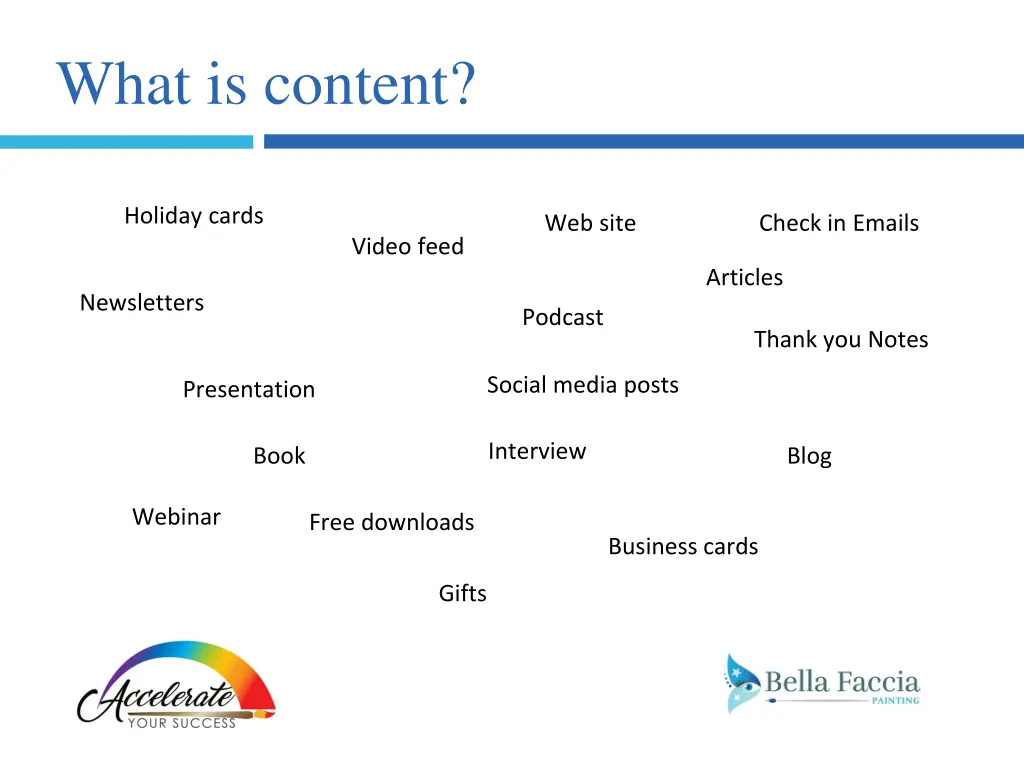what is content