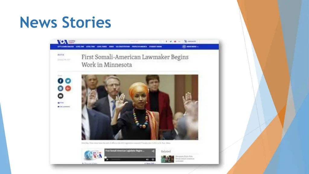 news stories