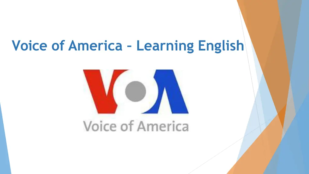 voice of america learning english