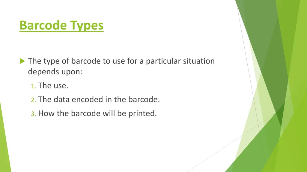 barcode types