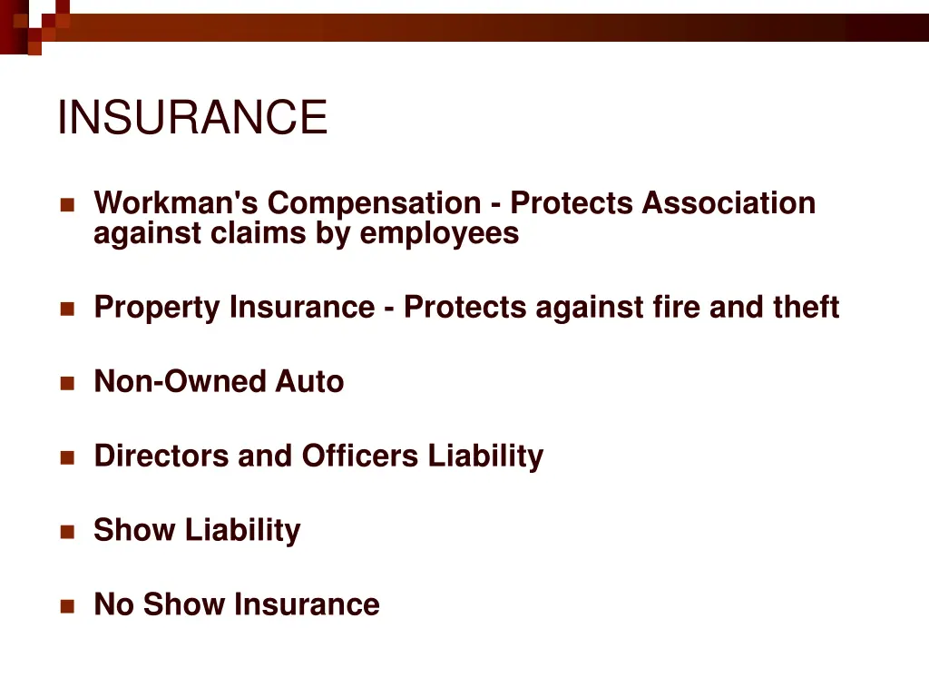 insurance