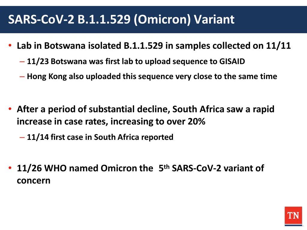 sars cov 2 b 1 1 529 omicron variant