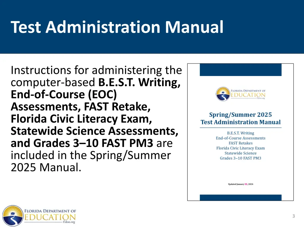 test administration manual