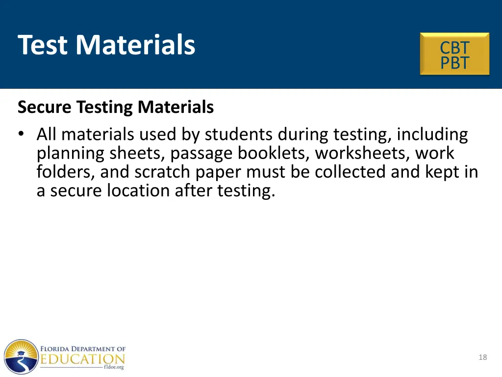 test materials 1
