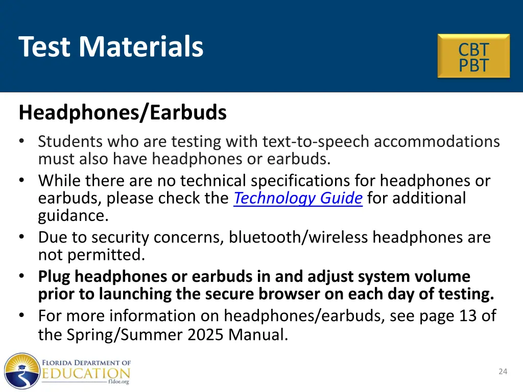 test materials 2