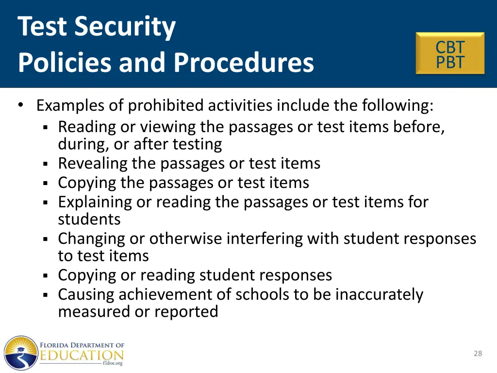 test security policies and procedures 1
