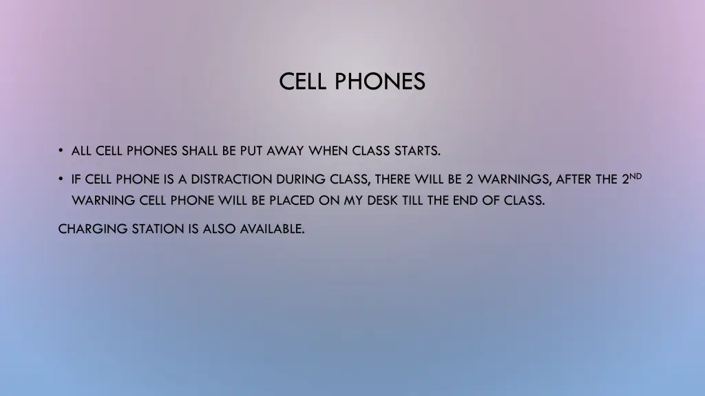cell phones