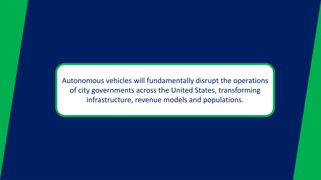 autonomous vehicles will fundamentally disrupt