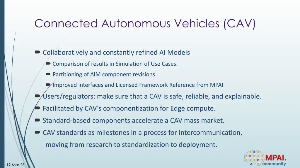 connected autonomous vehicles cav 1
