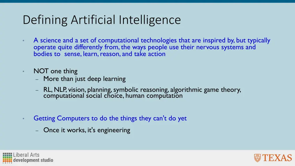 defining artificial intelligence 1