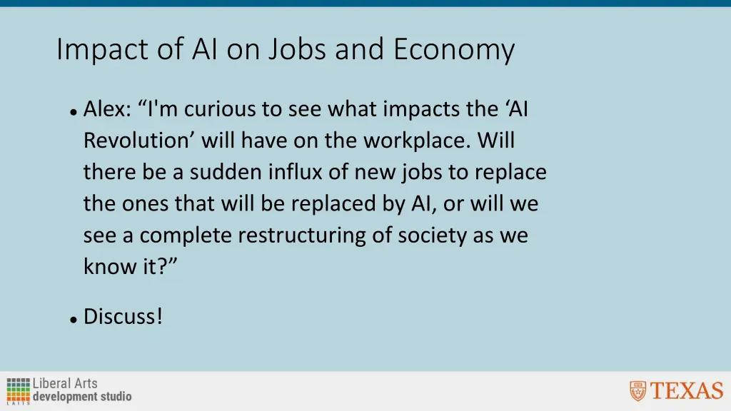 impact of ai on jobs and economy