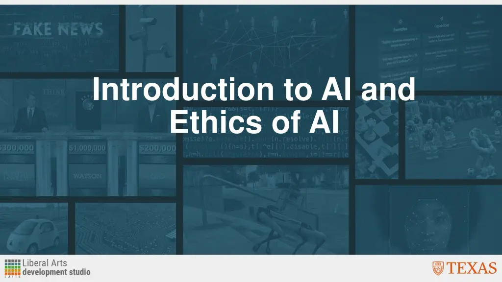 introduction to ai and ethics of ai