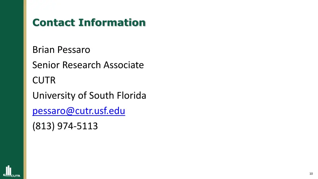 contact information
