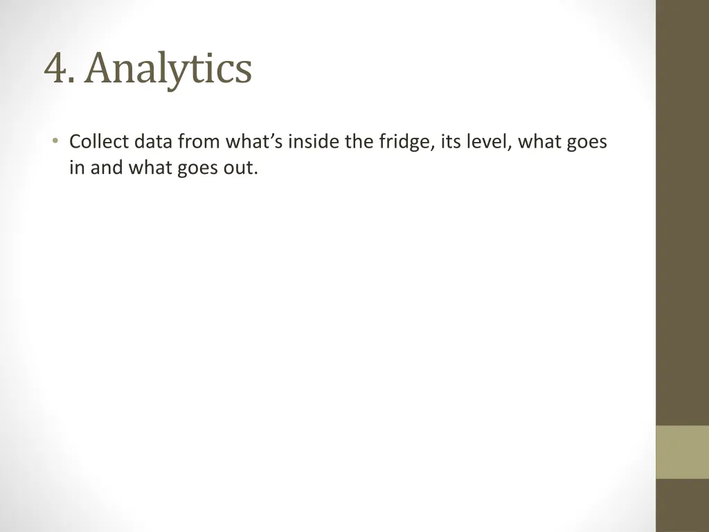 4 analytics