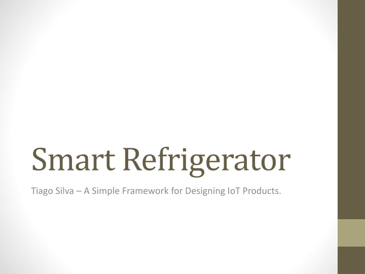 smart refrigerator