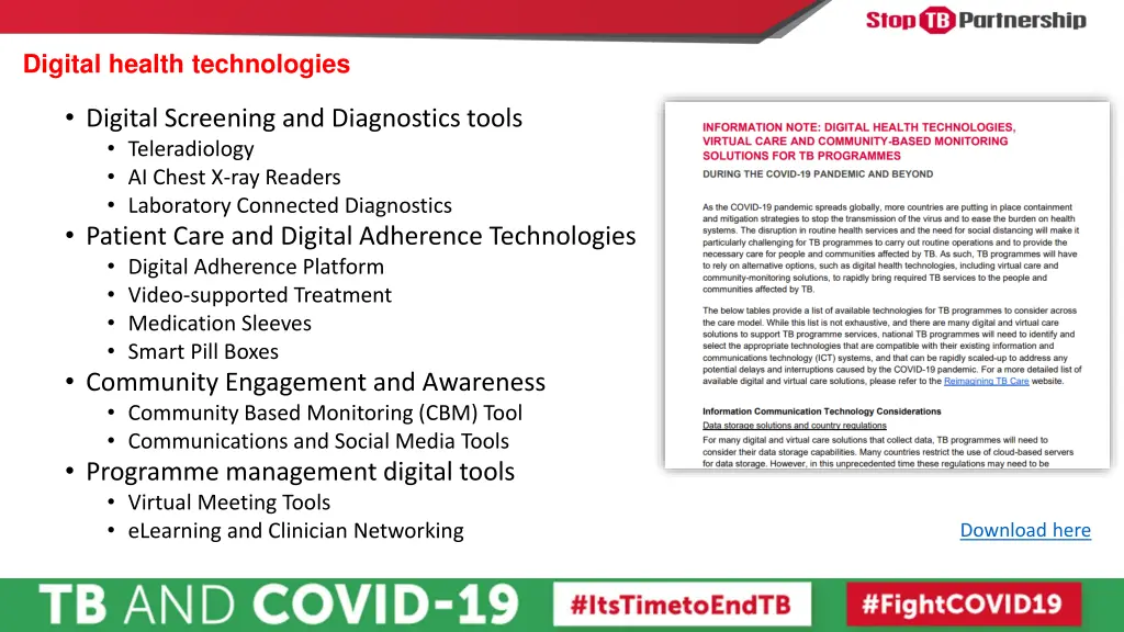 digital health technologies