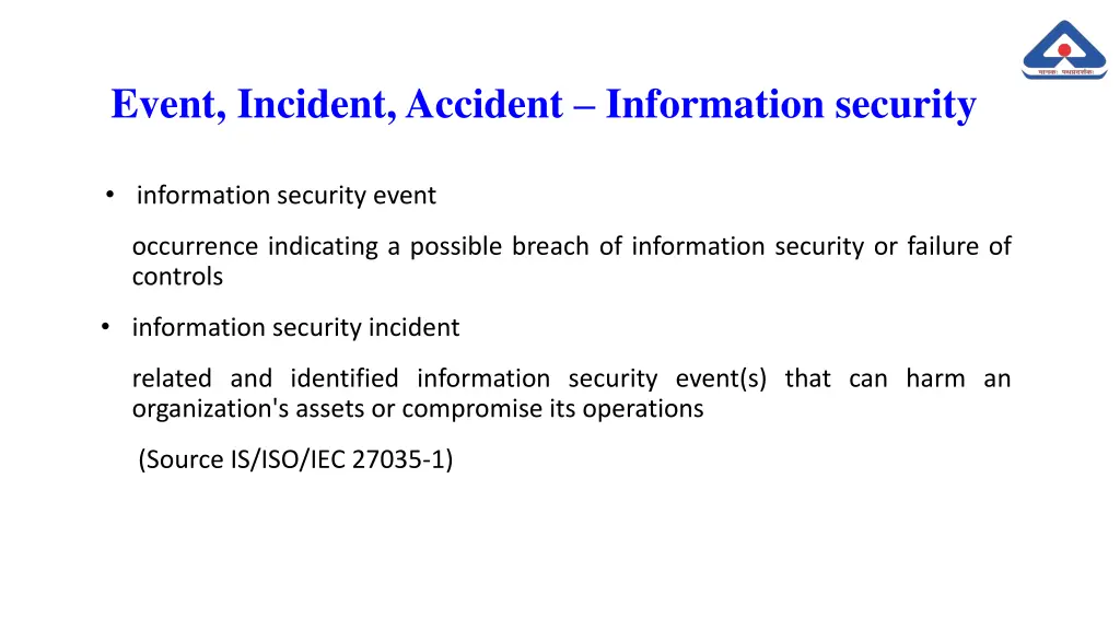 event incident accident information security 1