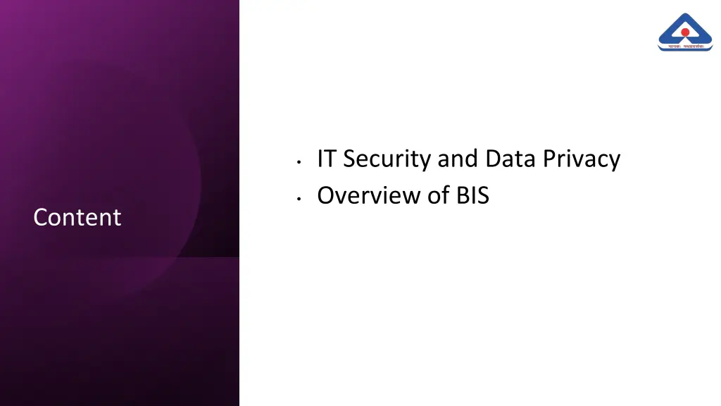 it security and data privacy